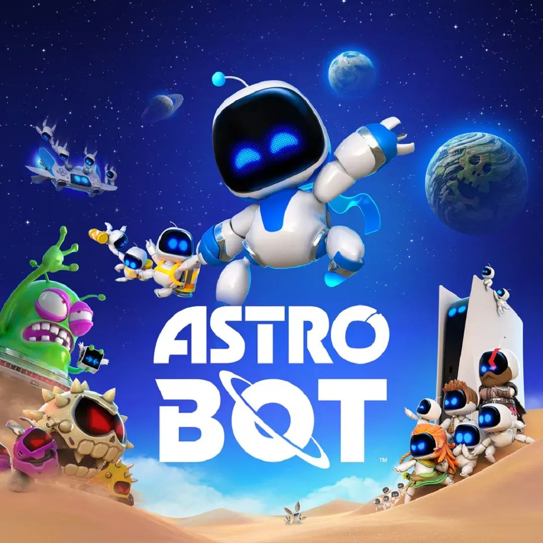 Ảnh bìa chính thức của game Astro Bot