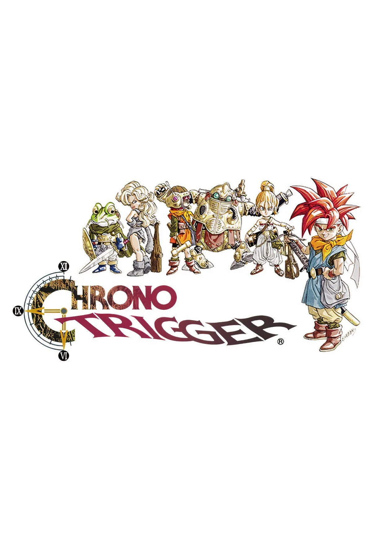 Ảnh ghép về game nhập vai Chrono Trigger trên SNES