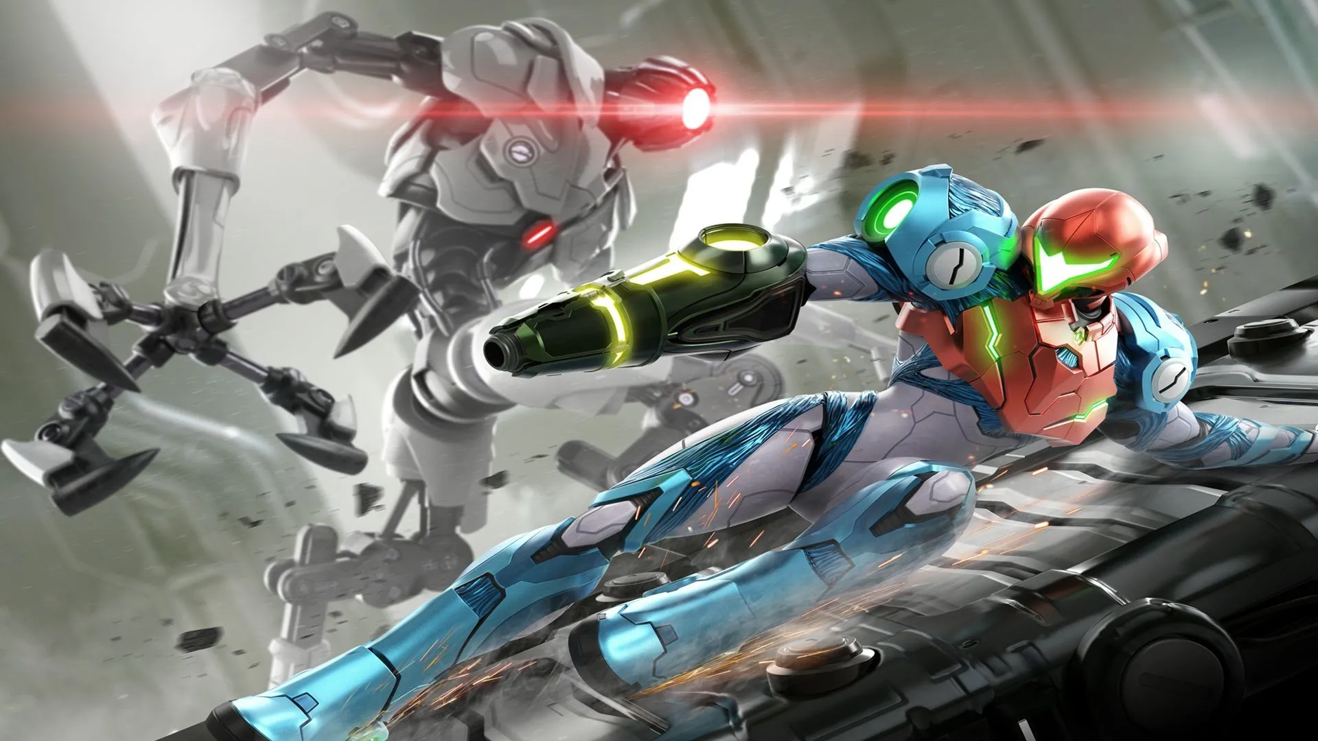 Artwork minh họa game Metroid Dread, một tựa game thành công trên Nintendo Switch, cho thấy tiềm năng của console này dù cấu hình khiêm tốn.