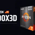 Hình ảnh bộ xử lý AMD Ryzen 7 5800X3D, CPU mà tác giả đang sử dụng và đánh giá cao hiệu năng chơi game ở độ phân giải cao.