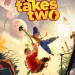 Hình ảnh cắt ghép nhiều cảnh trong game It Takes Two, minh họa trải nghiệm chơi co-op độc đáo.