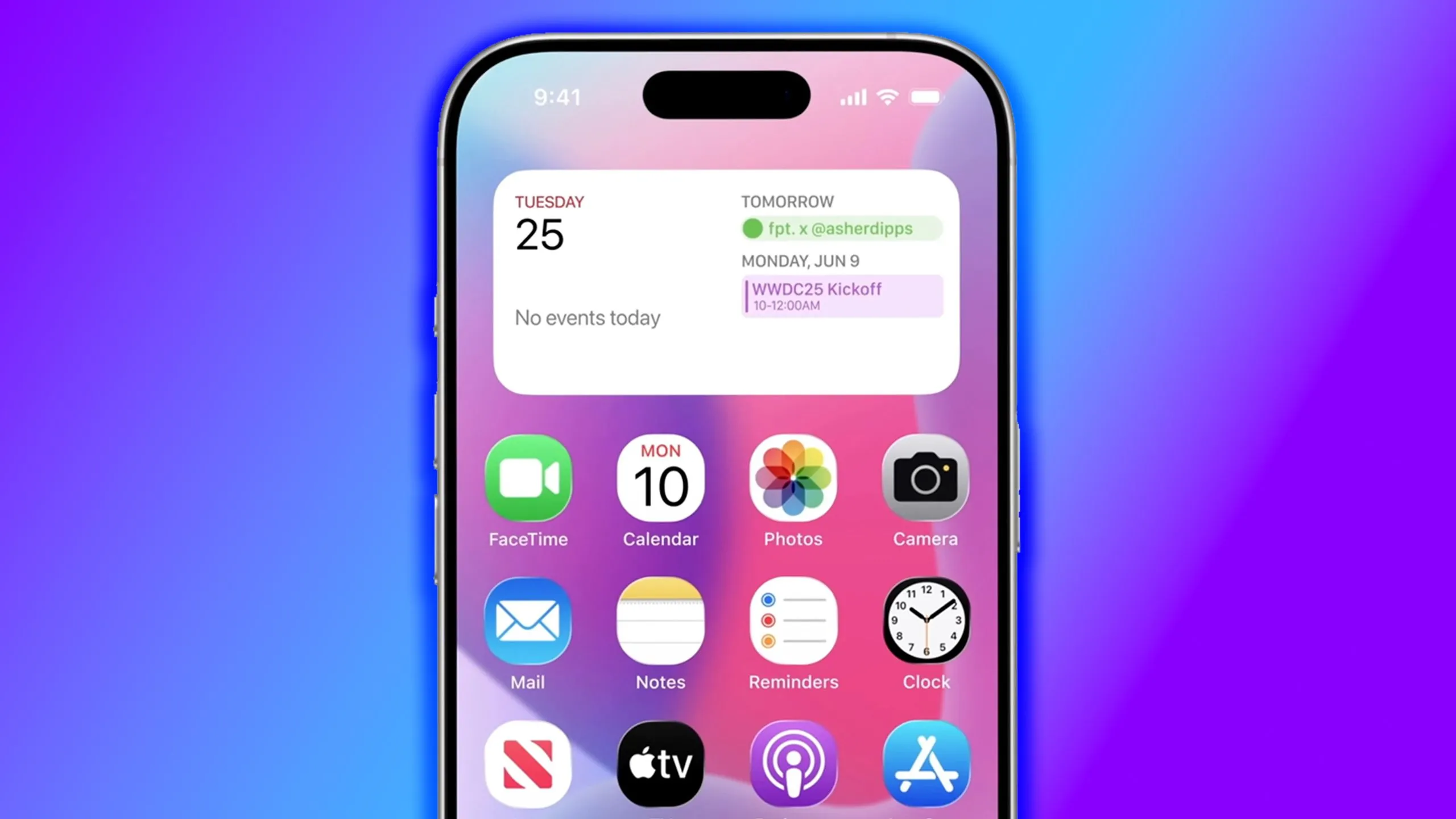Hình ảnh minh họa giao diện iOS 19 dự kiến, gợi ý về thiết kế mới của Apple