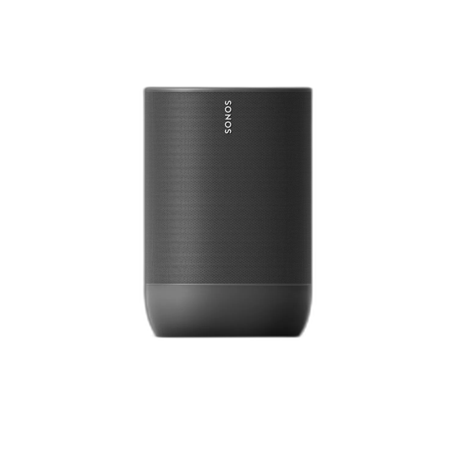 Hình ảnh render loa di động Sonos Move 2 màu đen trên nền trong suốt
