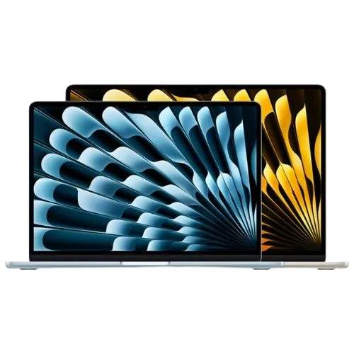 Hình ảnh render MacBook Air M4 với màn hình và bàn phím