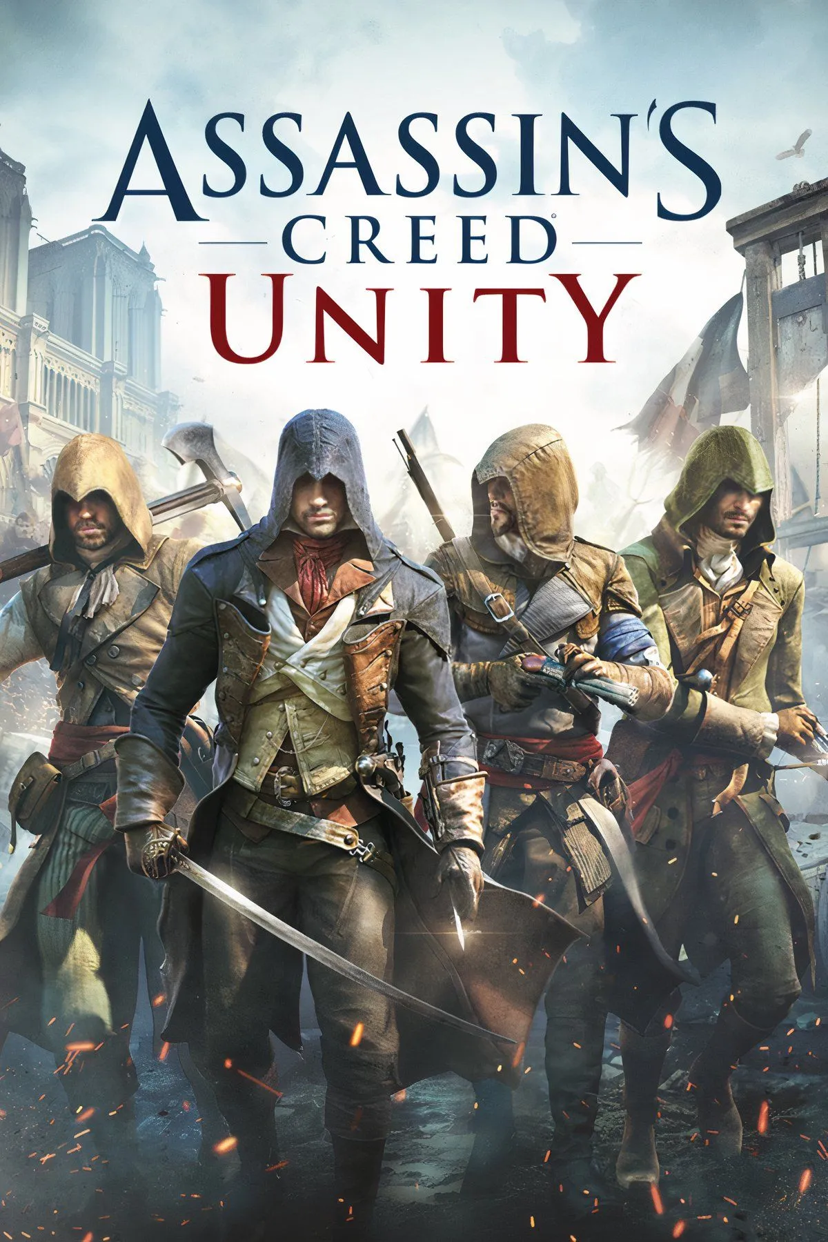 Hình ảnh tổng hợp về bối cảnh Paris trong Assassin's Creed Unity thời Cách mạng Pháp