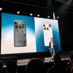 Carl Pei trên sân khấu giới thiệu Nothing Phone 3