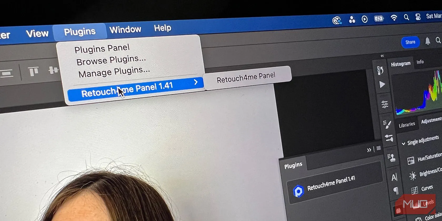 Bảng điều khiển Plugin trong Photoshop