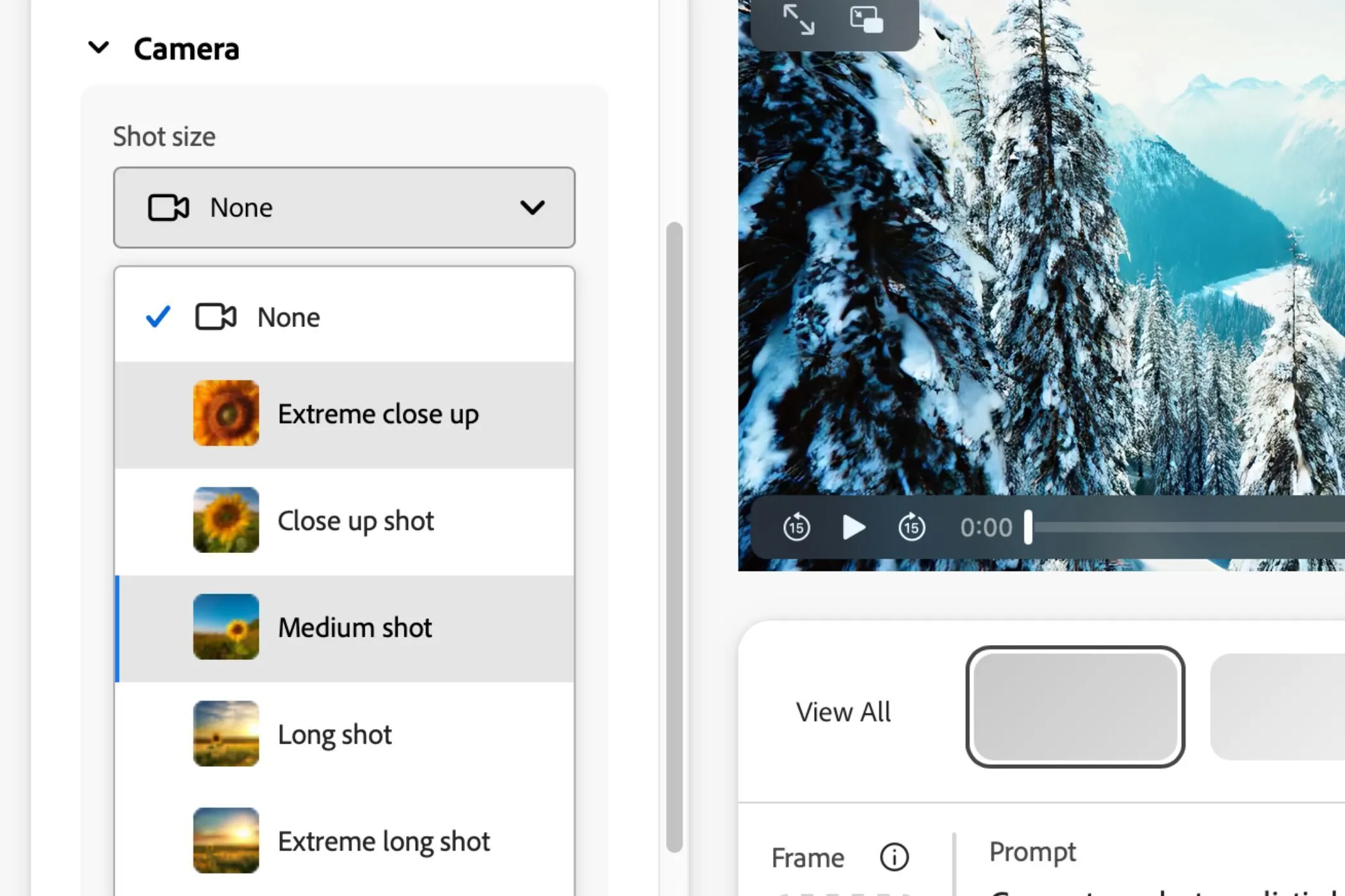 Các tính năng chỉnh sửa video chuyên nghiệp trong Adobe Firefly