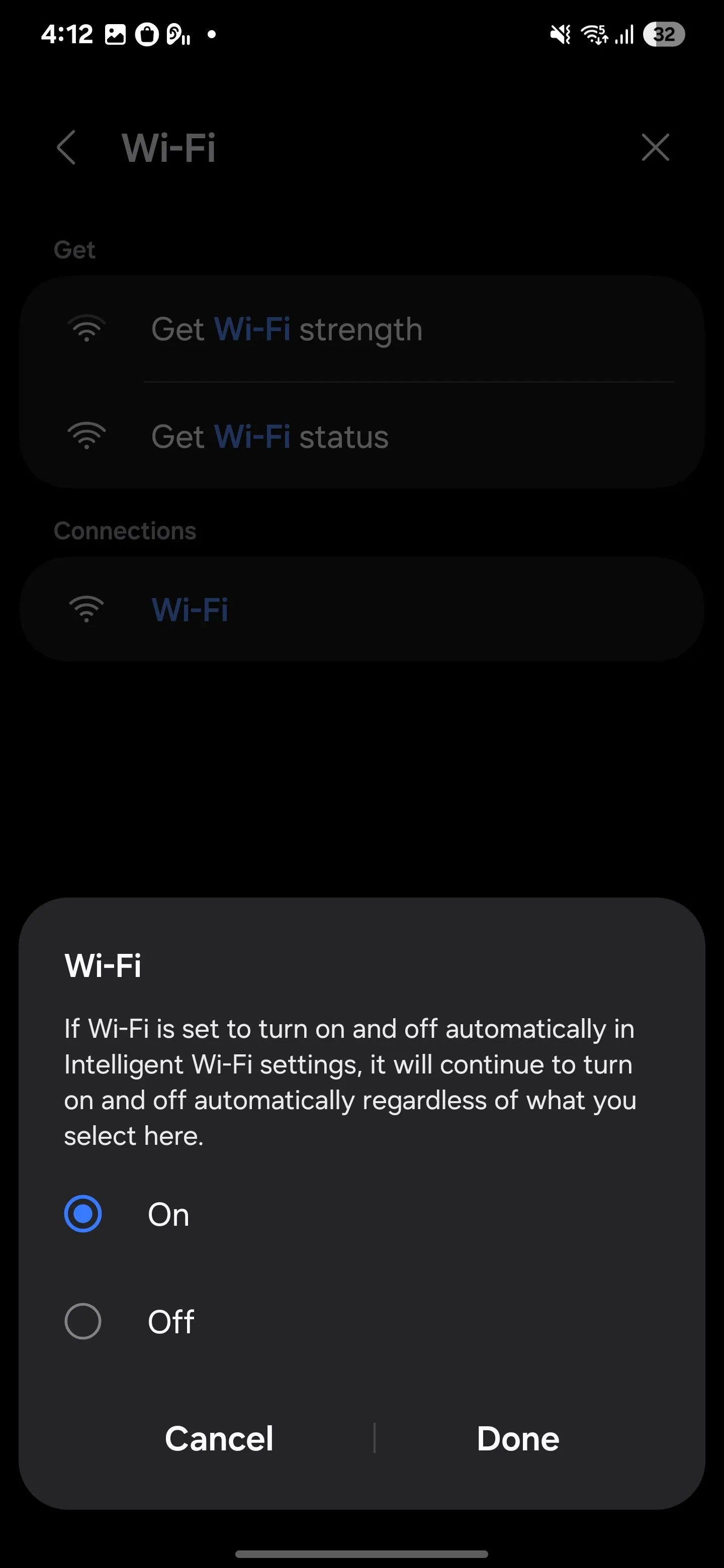 Cài đặt tự động bật Wi-Fi và tắt dữ liệu di động khi bạn về nhà bằng Samsung Routines