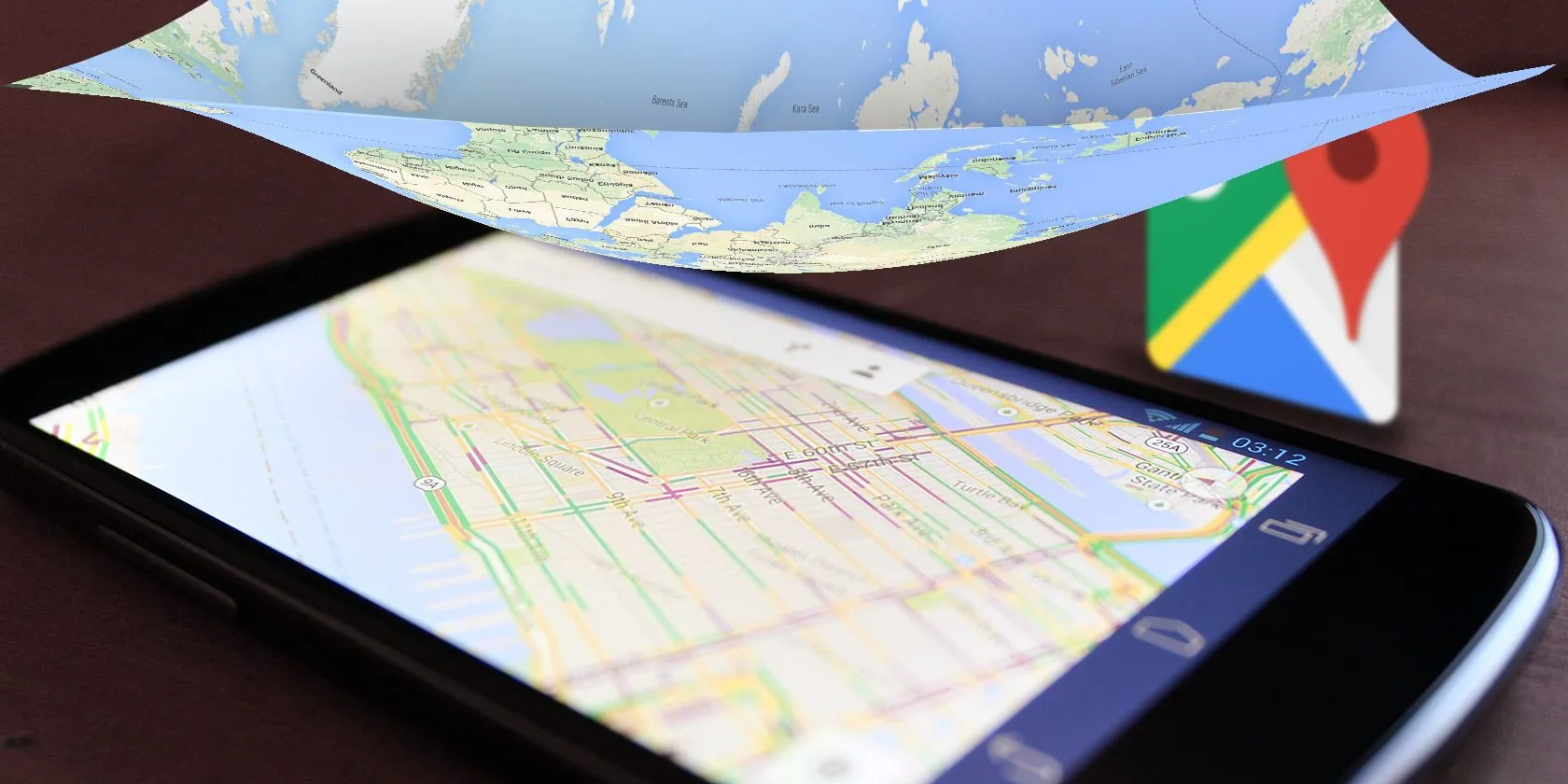 Hình ảnh minh họa cách tải bản đồ Google Maps offline, rất hữu ích khi không có kết nối internet