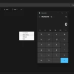 Menu ứng dụng nhanh tùy chỉnh của AutoHotkey với các ứng dụng như Calculator, Notepad, Paint