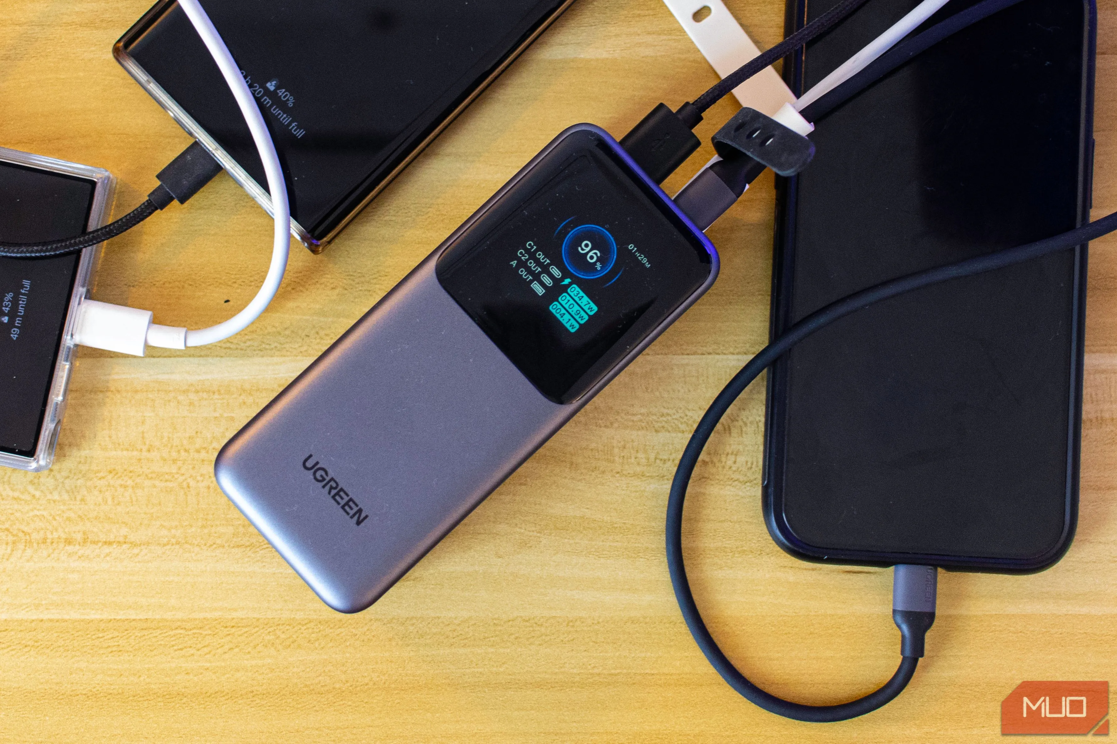 Pin sạc dự phòng Ugreen Nexode 20000mAh màu đen