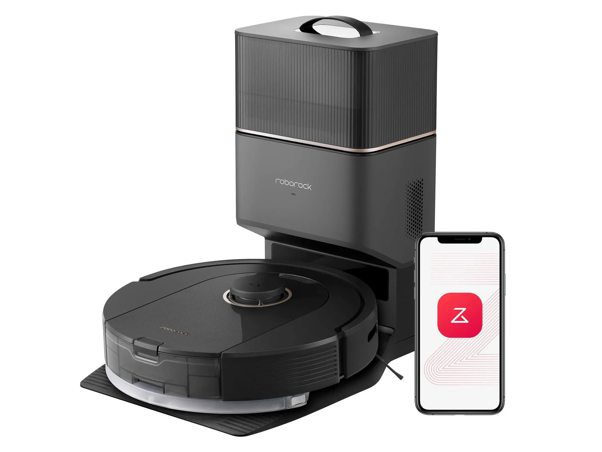 Robot hút bụi lau nhà Roborock Q5 Pro+ với trạm tự đổ rác