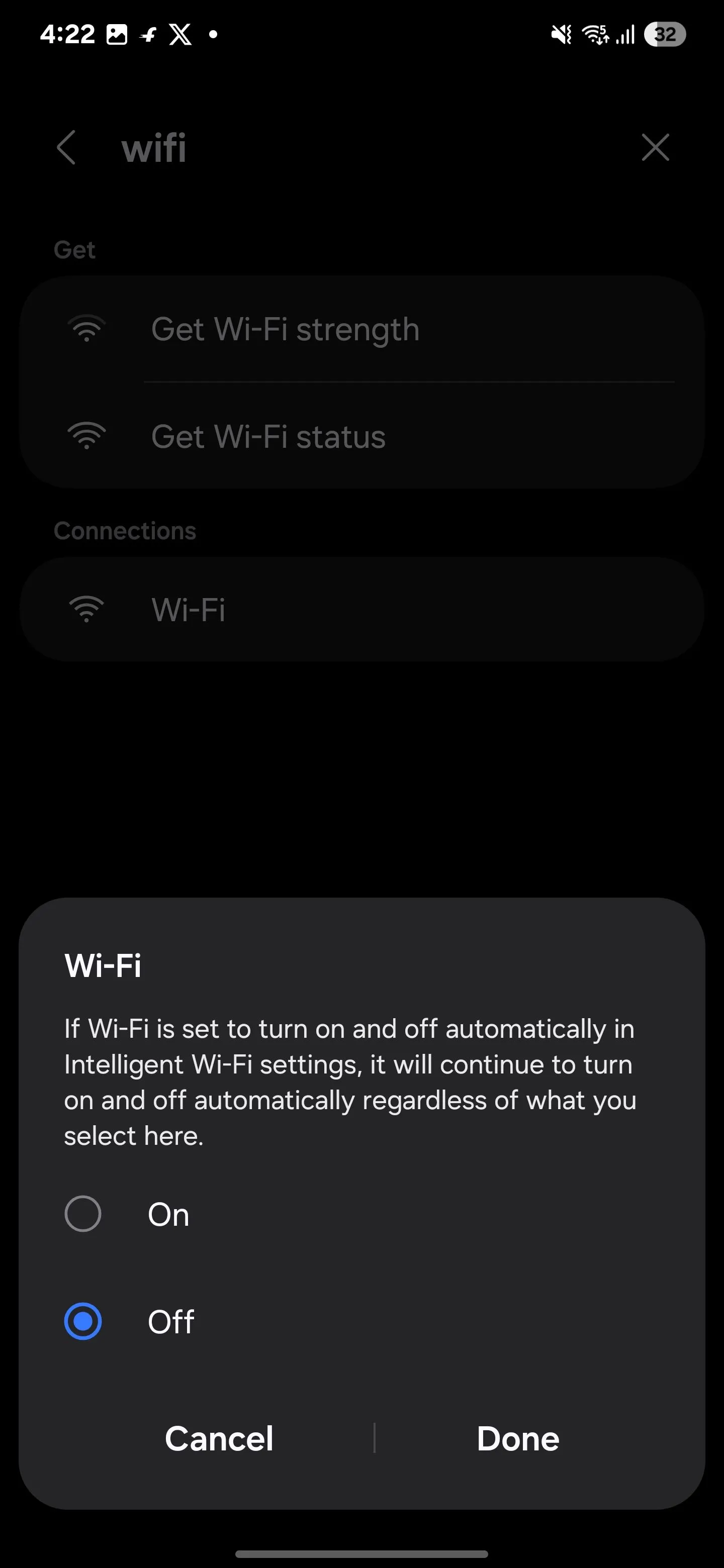 Samsung Routines tự động tắt Wi-Fi và bật dữ liệu di động khi rời khỏi nhà